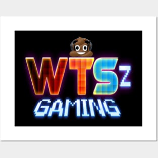 WTSz Gaming (poop Emoji) Posters and Art